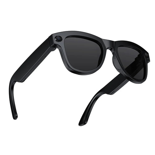 M01S Real Time Translation AI Smart Glasses Voice Call Music Playback Multi-function Eyeglasses - Black - 1