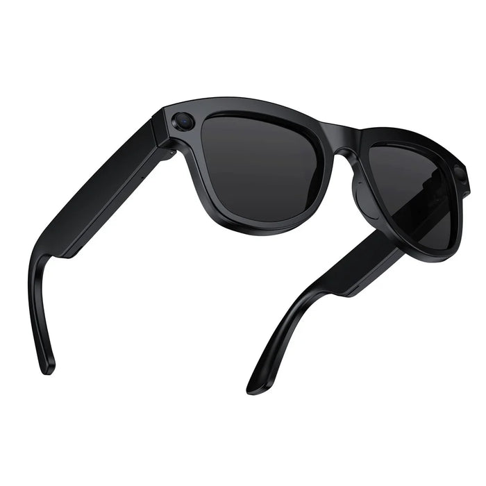 M01S Real Time Translation AI Smart Glasses Voice Call Music Playback Multi-function Eyeglasses - Black - 1