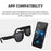 M01S Real Time Translation AI Smart Glasses Voice Call Music Playback Multi-function Eyeglasses - Black - 5