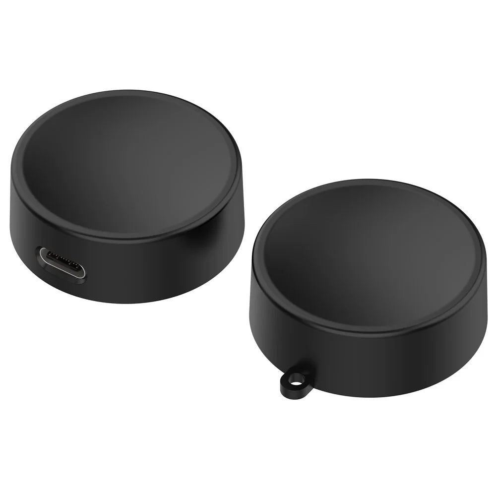For Samsung Galaxy Watch 9 / Ultra2 47mm  / 3  /  4  /  5  /  6  /  7  /  8 Charging Dock Portable Charger Stand - Black - 4