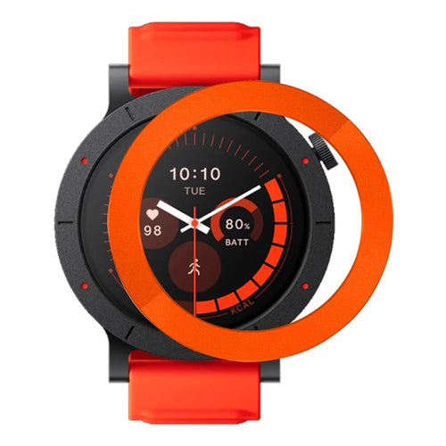 PC Matte Finish Bezel for Nothing CMF Watch 3 Pro Replacement Watch Bezel - Orange - 1