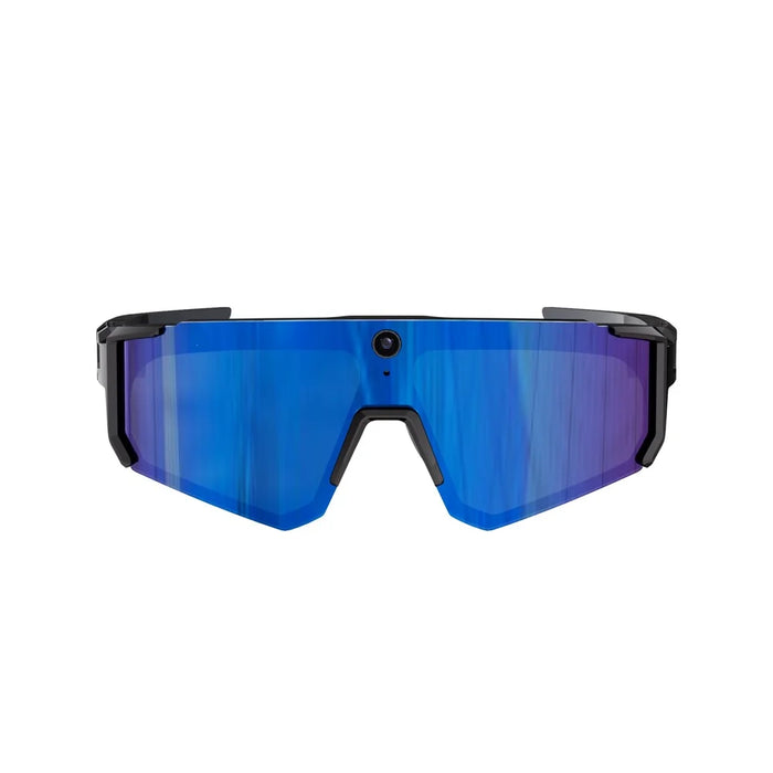 V06 AI Smart Glasses For Cycling / Flying 800W HD Camera BT 5.3 UV Protection Video Recording Translation - Black Blue - 4
