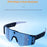 V06 AI Smart Glasses For Cycling / Flying 800W HD Camera BT 5.3 UV Protection Video Recording Translation - Black Blue - 7