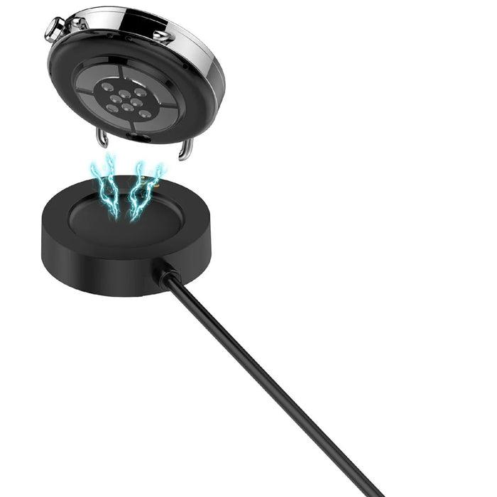 For Xiaomi Watch 5 USB Charging Cable Magnetic Watch Charger Dock - Black - 3