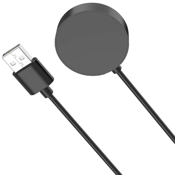For Xiaomi Watch 5 USB Charging Cable Magnetic Watch Charger Dock - Black - 4