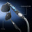 YESIDO IO44 Smart Audio Glasses Bluetooth-Compatible 5.4 Open-Ear Headphones / Polarized Sunglasses with Microphone for Travel / Business - Black - 5
