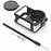 For DJI Osmo Action 6 Silicone Case Lens Cap Protective Cover Anti Drop Camera Accessory - Black - 6