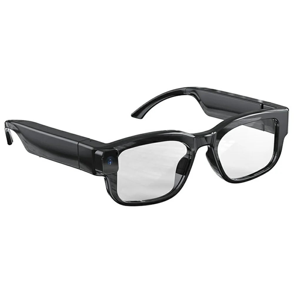XV20 AI Translation Smart Camera Glasses 2MP Photo Video Recording No Memory Card - Black - 1
