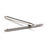20mm 1 Pair Stainless Steel Watch Spring Bars + 1 Pair Quick Release Straight Pin Set Watch Band Connector - Silver - 2