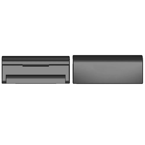 1 Pair 26mm Watch Band Connector for Huami Amazfit T-Rex Ultra 2 / Garmin Fenix 8 Pro AMOLED 51mm / Fenix 7X Plastic Adapter - Black - 1