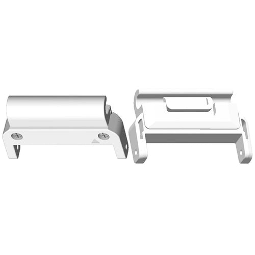 1 Pair 26mm to 22mm Colorful PC Connector for Huami Amazfit T-Rex Ultra 2 / Garmin Fenix 8 Pro AMOLED 51mm / Fenix 7X Quick Release Strap Adapter - White - 1