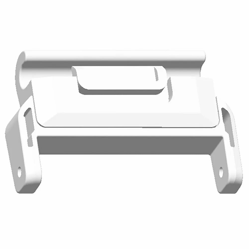 1 Pair 26mm to 22mm Colorful PC Connector for Huami Amazfit T-Rex Ultra 2 / Garmin Fenix 8 Pro AMOLED 51mm / Fenix 7X Quick Release Strap Adapter - White - 3