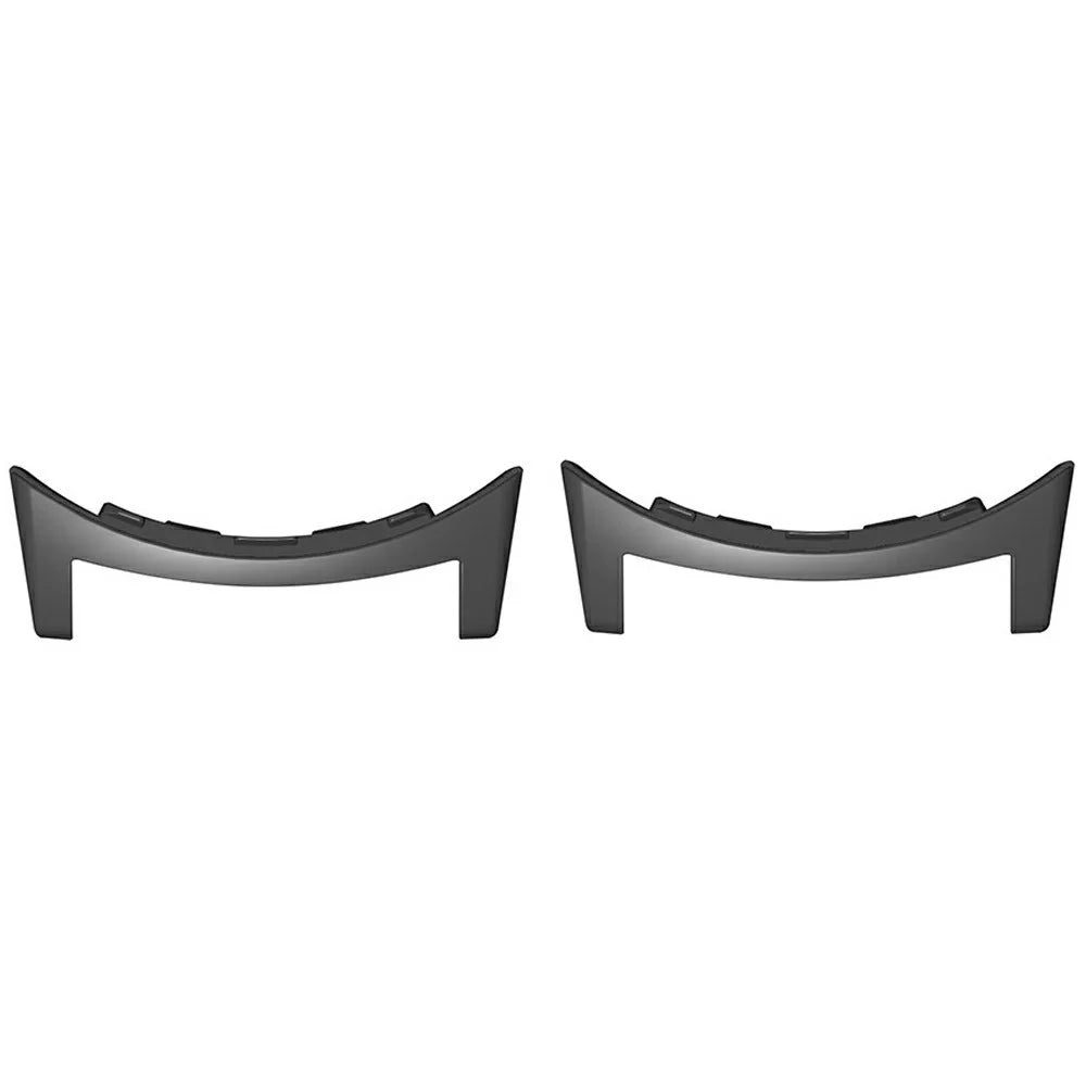 1 Pair 22mm Metal Connector for Google Pixel Watch 3 45mm Watch Strap Adapter - Black - 1