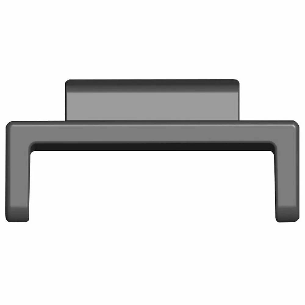 1 Pair 16mm to 22mm Metal Connector for Casio DW / GA / GW / GLX Series Watch Band Adapter - Black - 2