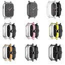 A1968 Electroplating TPU Smart Watch Protective Case Cover Frame for Huami Amazfit GTS 2e / GTS 2 - Electroplating Grey - 7