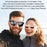 W611pro AI Real Time Translation Bluetooth-compatible Smart Glasses 4K Video Recording Wearable Camera - White+Red Lens - 3