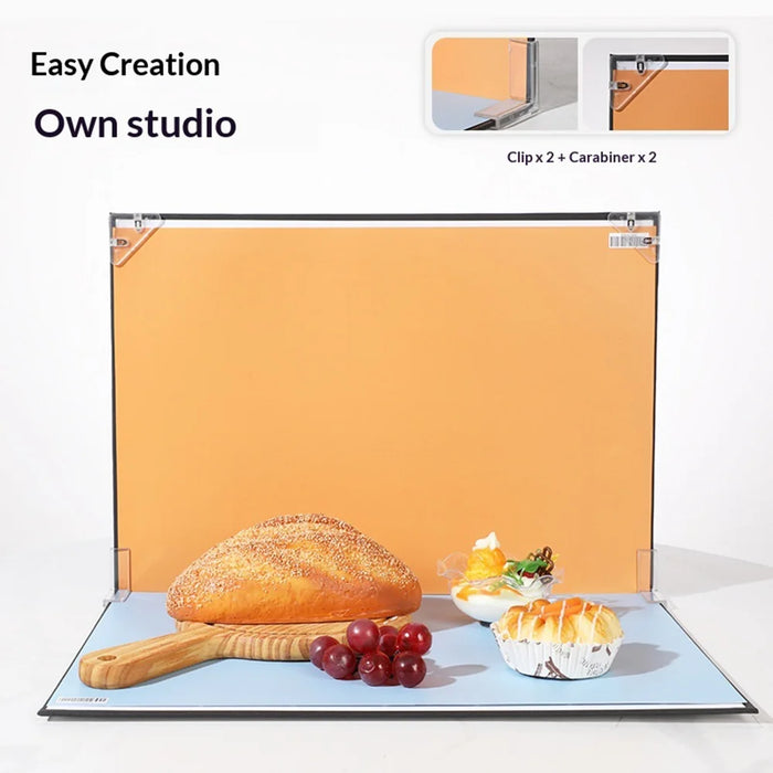 42 x 29cm Photography Cardboard with 9Pcs Background Papers Photo Studio Props Shooting Backdrop Board Set - 6