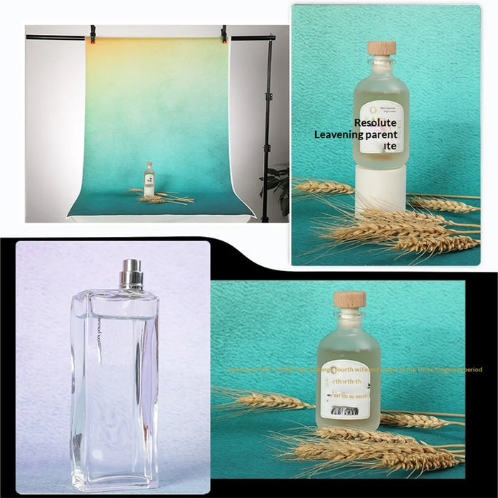 7Pcs 80x120cm Waterproof Photography Backdrop Gradient Photo Background Cloth for Studio Portrait - Style 1 - 3