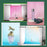 7Pcs 80x120cm Waterproof Photography Backdrop Gradient Photo Background Cloth for Studio Portrait - Style 1 - 6