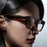 E06D AI Smart Glasses 13MP Camera 1080P Recording Voice Assistant Translation D-Shape Frame Eyeglasses for Photography - Black - 5