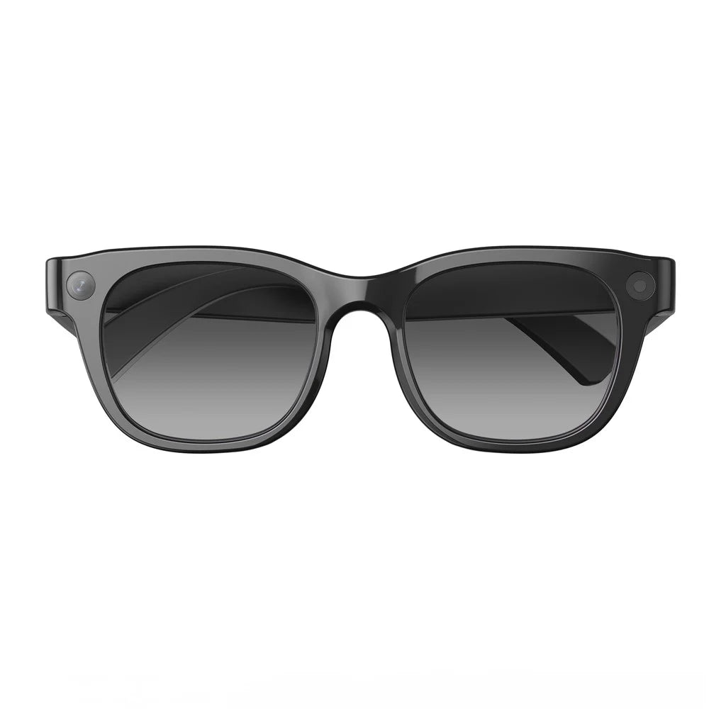 E06S AI Smart Glasses 13MP Camera Real-time Translation Voice Control Music Touchpad Eyeglasses for Office Meeting - Grey - 2