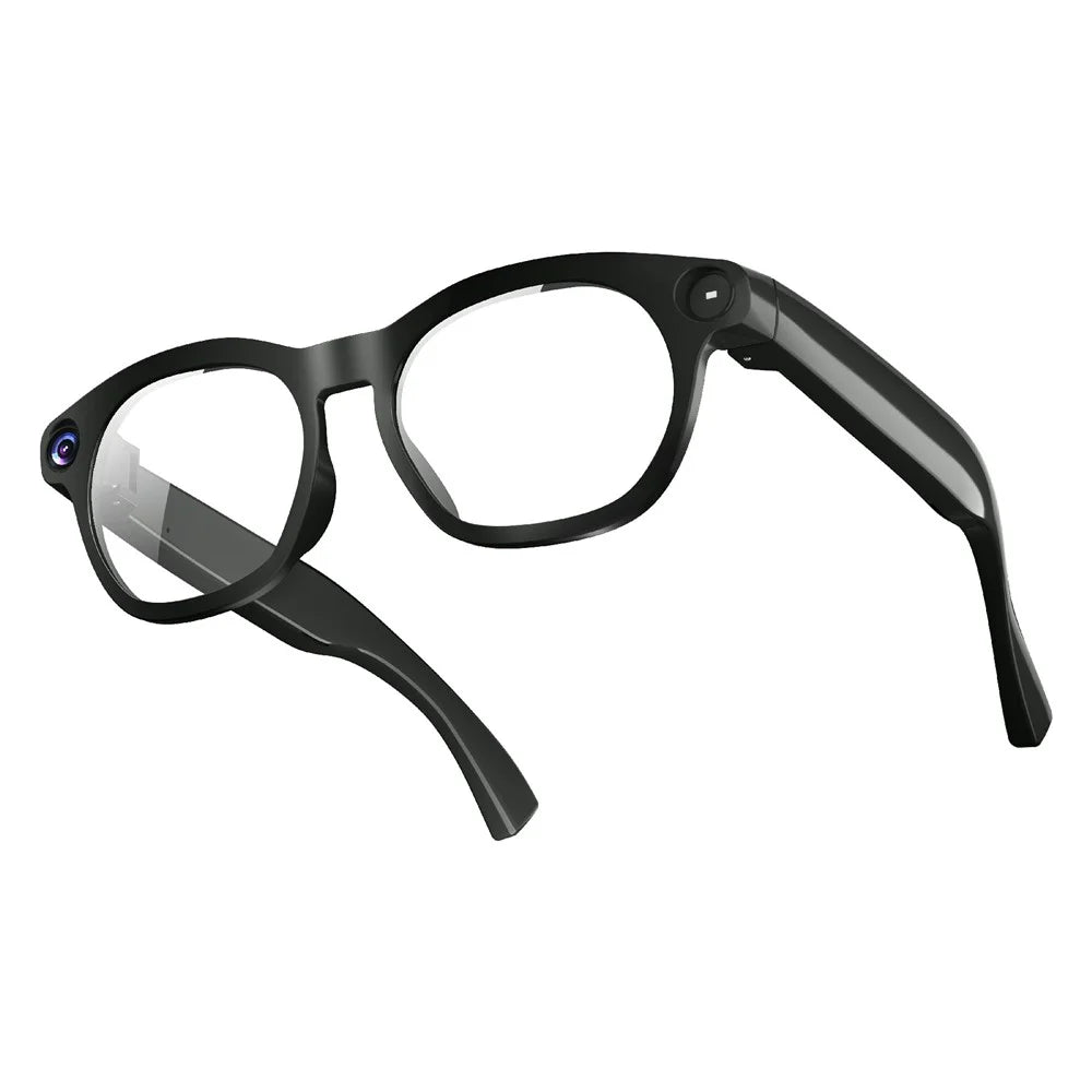 CY03 AI Smart Glasses 8MP Camera HD Bluetooth-compatible POV Recording Live Streaming Eyeglasses with Voice Assistant - Anti-Blue Light Lens - 1