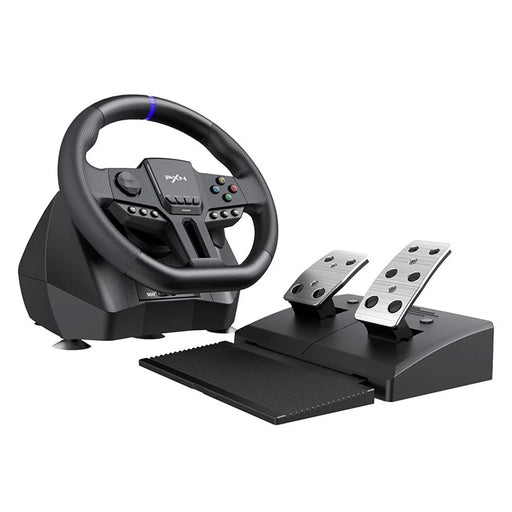 PXN V900 Gen2 Gaming Steering Wheel Driving Racing Simalator 270° / 900° Rotation for PC PS4 Switch - Black - 1