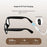 V03Pro AI Smart Glasses 800W Camera 1200P Video Bluetooth-compatible 5.3 Open Ear Music Eyeglasses - Black / Anti-Blue Light Lens - 7