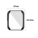 Full Coverage Electroplating TPU Smart Watch Protective Case for Xiaomi Mi Watch Lite/Redmi Watch - Black - 6