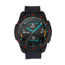 Sports Style Dual Color TPU Protective Watch Case Cover for Huawei Watch GT 2 46mm - Black/Red - 2