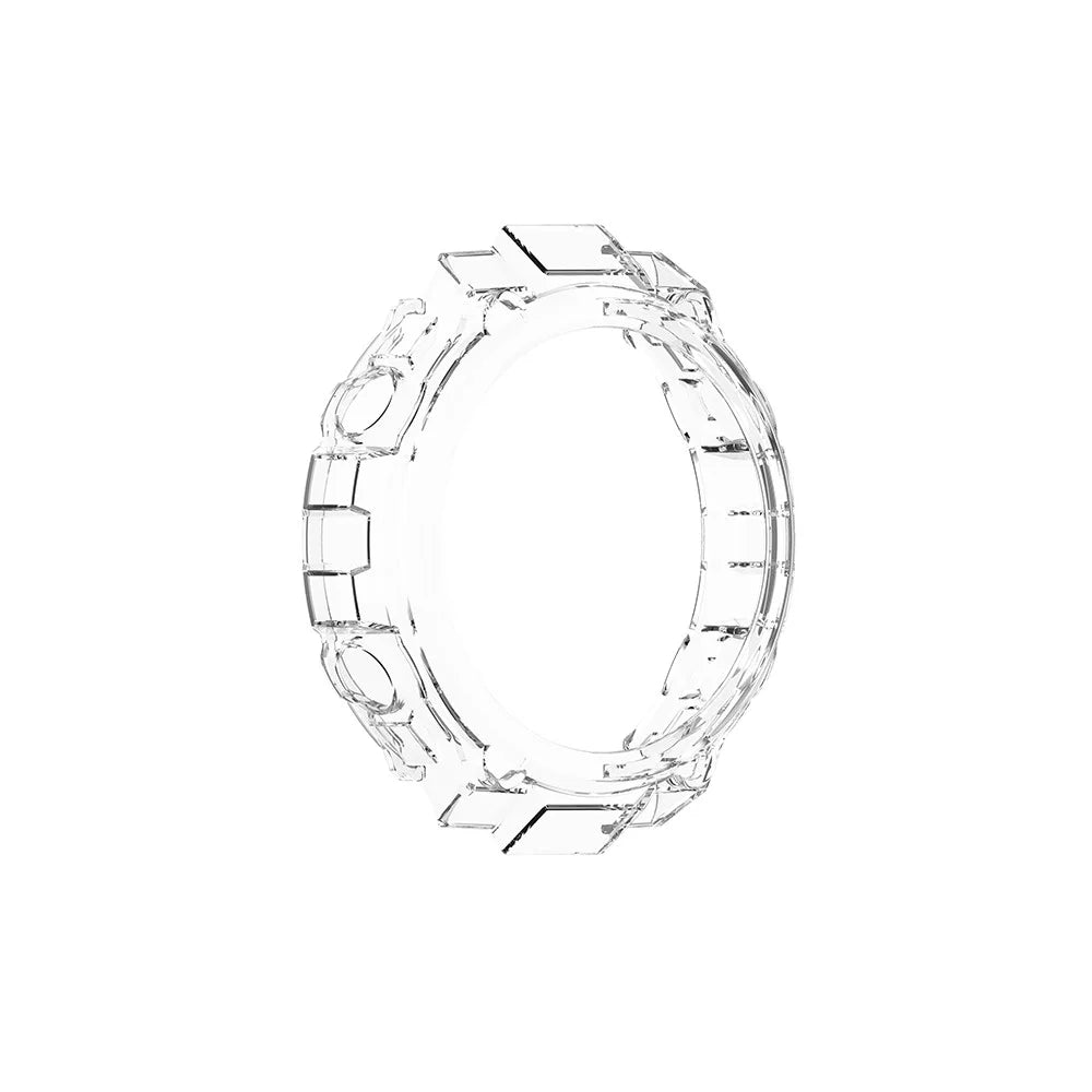 Transparent Soft TPU Smart Watch Protector Cover Case for Huami Amazfit T-Rex A1918 - White - 4