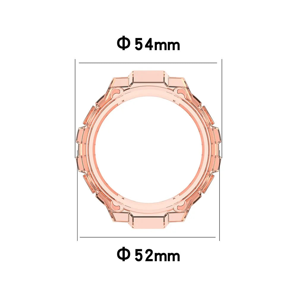 Transparent Soft TPU Smart Watch Protector Cover Case for Huami Amazfit T-Rex A1918 - White - 6
