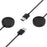 1m USB Charger Smart Watch Charging Cable Dock Cradle for OnePlus Watch - Black - 6