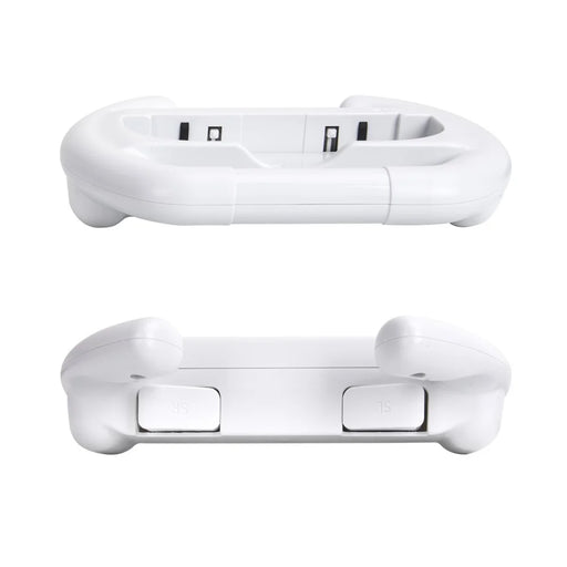 DOBE TNS-852B 1Pair Steering Wheel Controller Comfort Racing Wheel Grip for Nintendo Switch OLED Controller - White - 2