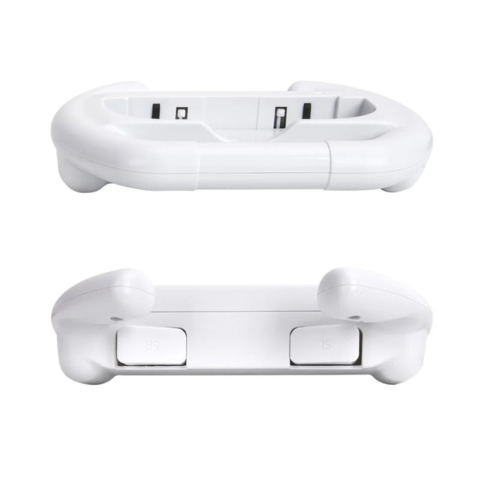 DOBE TNS-852B 1Pair Steering Wheel Controller Comfort Racing Wheel Grip for Nintendo Switch OLED Controller - White - 2