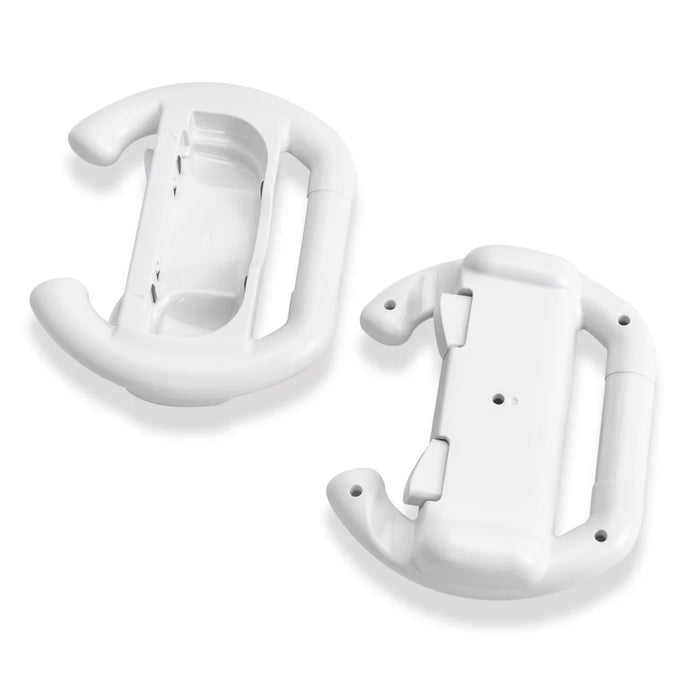 DOBE TNS-852B 1Pair Steering Wheel Controller Comfort Racing Wheel Grip for Nintendo Switch OLED Controller - White - 4