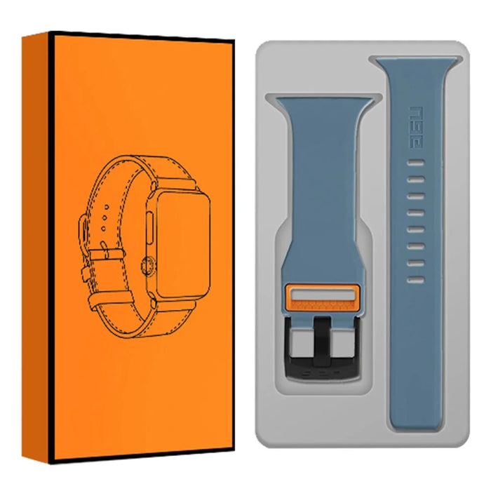 10Pcs / Set for Apple Watch Band Packaging Universal Genuine Leather Watch Strap Paper Pack Box - Orange - 1