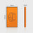 10Pcs / Set for Apple Watch Band Packaging Universal Genuine Leather Watch Strap Paper Pack Box - Orange - 3