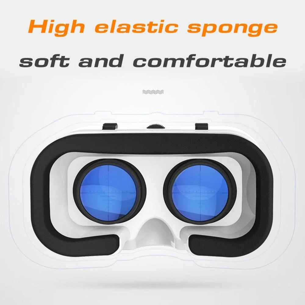 G05A VR Goggles Universal VR Headset Portable Virtual Reality Glasses for 3D Games HD Movies Compatible with 4.7"-6.5'' Mobile Phones (051 Remote Control Version) - 5