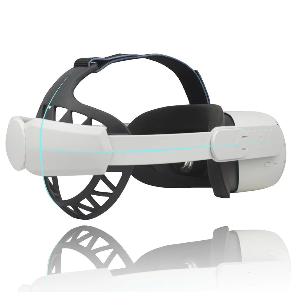 Elite Strap Adjustable Head Strap Pressure Reduce Replacement Headband VR Accessories for Oculus Quest 2 - 4