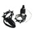 1 Pair Silicone Anti-slip Anti-drop Protective Grip Cover VR Controller Handle Sleeve Case for Oculus Quest 2 - Black - 1
