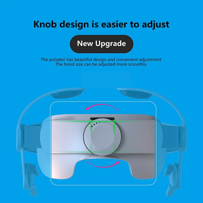 FIIT VR T2 Adjustable Headband Ergonomics Non-pressure Head Strap for Oculus Quest 2 - 3