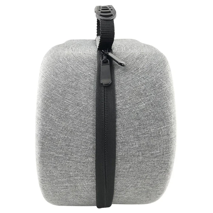 Shockproof VR Headset Carry Case Portable Virtual Reality Goggles EVA Hard Case Rainproof Protective Box with Handle for Oculus Quest 2 - Grey - 3