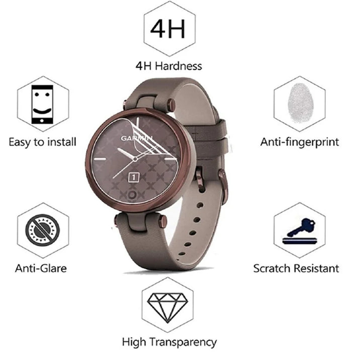 Soft TPU Smart Watch Screen Protector Anti-Scratch Hydrogel Film for Garmin Lily - 2