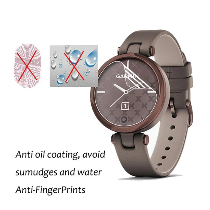 Soft TPU Smart Watch Screen Protector Anti-Scratch Hydrogel Film for Garmin Lily - 3
