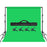 3*4m Green Backdrop Background Screen with 4 Clamps and 3m Telescopic Stand for Photo Video Studio Photography - 1