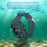 SHELLBOX For Apple Watch Series 8 41mm / 7 41mm IP68 Waterproof Case with Silicone Watch Band Smart Watch Protector Replacement Strap - 3