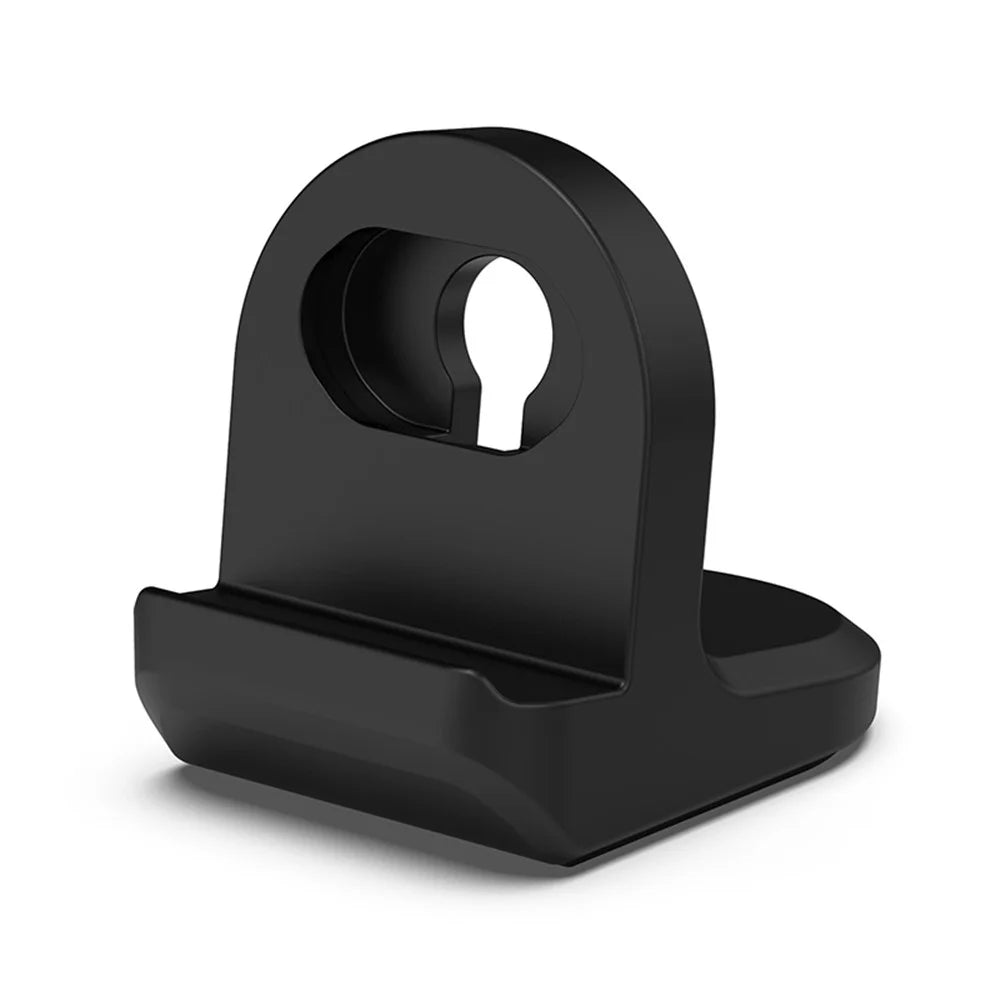 Universal Silicone Charging Stand for Huami GTR3 / GTR2 / T-Rex 2 Smart Watch Charger Holder Non-Slip Base Charger Dock Station without Cable - Black - 4