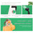 2*1.5m Photo Video Studio Photography Foldable Backdrop for Green Screen or Chroma Key Photos - Green - 4