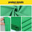 2*1.5m Photo Video Studio Photography Foldable Backdrop for Green Screen or Chroma Key Photos - Green - 5